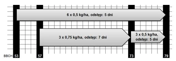Jak stosować Astron X 70 WG?