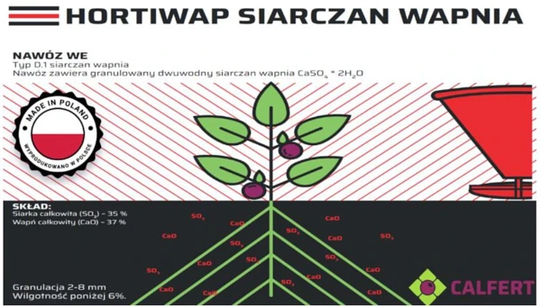 Jak stosować nawóz Hortiwap Siarczan Wapnia?
