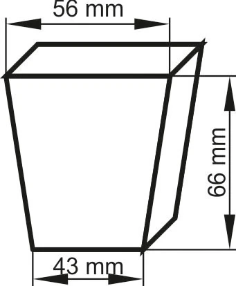 10-cio PACK WD 56x43x66/10 kw. - Wielodoniczki - Palety