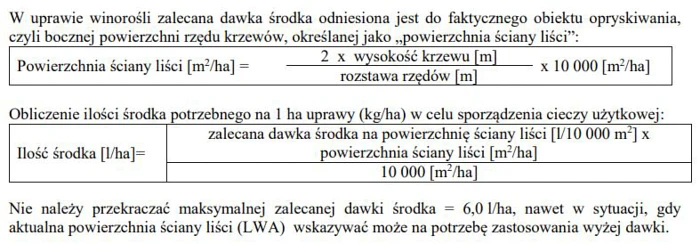 Yukon - zastosowanie fungicydu w uprawie winorośli