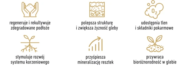 Korzyści stosowania preparatu mikrobiologicznego Żyzna Gleba Biology for Garden