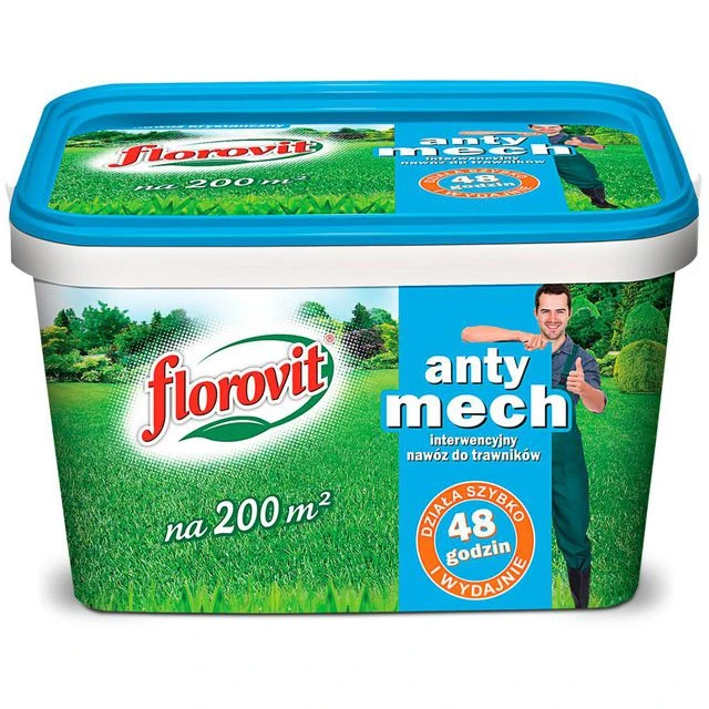 FLOROVIT DO TRAWNIKÓW INTERWENCYJNY ANTYMECH 4 KG