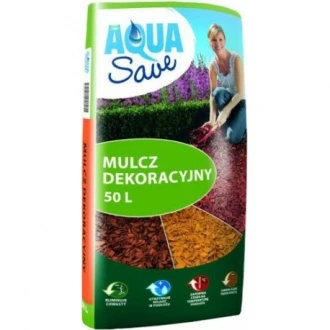 ZRĘBKI DEKORACYJNE AQUA CZERWONE 50L