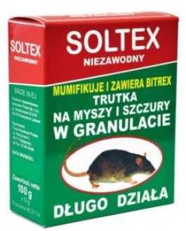 SOLTEX granulat na myszy i szczury 200g