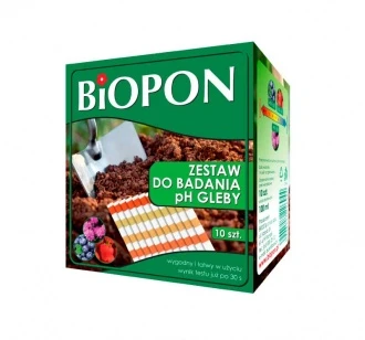 Zestaw do badania pH gleby Biopon