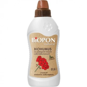 Biohumus do Pelargonii i Roślin Balkonowych 1L Biopon