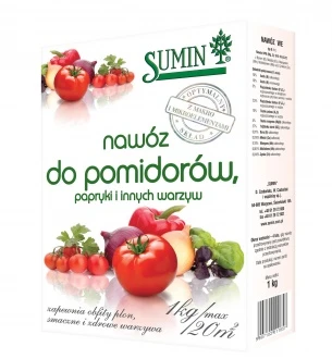 SUMIN NAWÓZ DO PAPRYKI I POMIDORÓW 1 KG
