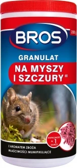  Trutka granulat na myszy i szczury Bros 250 g