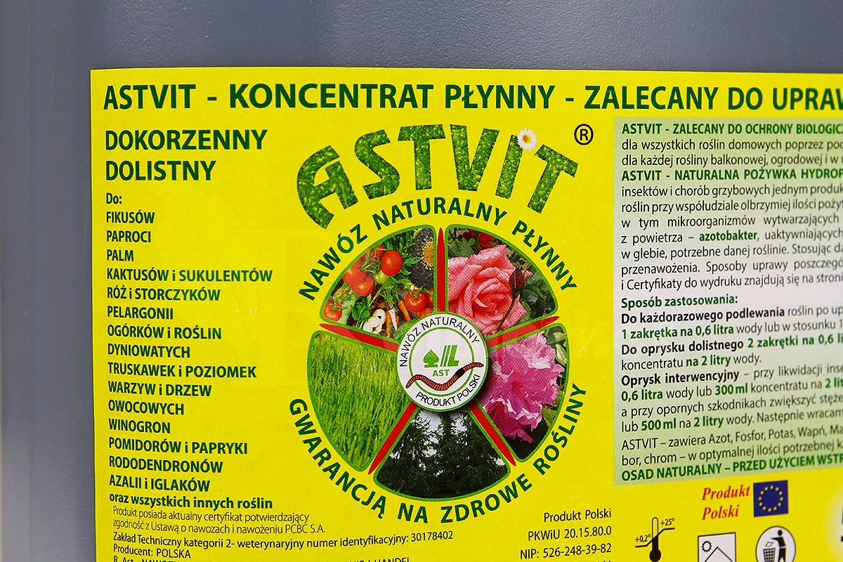 NAWÓZ NATURALNY ASTVIT 5L