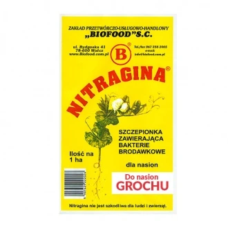 Nitragina na 1 ha dla nasion grochu