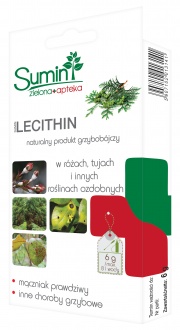 SUMIN LECITHIN 12G zwalcza choroby róż, tui i innych roślin ozdobnych