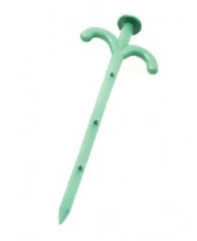 SZPILKI DO AGROWŁÓKNIN ZIELONE 25CM 100SZT