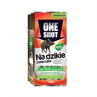 Płyn odstraszający na dzikie zwierzęta dziki, sarny, zające ONE SHOT 250ml