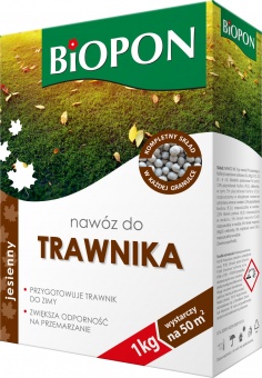 Nawóz Trawnik Jesień 1KG Biopon - granulat