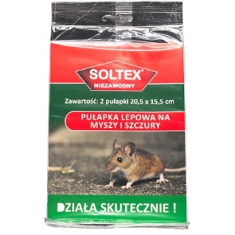 SOLTEX pułapka lepowa na myszy i szczury 2szt 