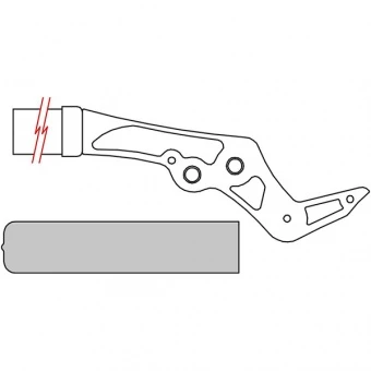 VESCO RĘKOJEŚĆ T10-R12 do T10 T20 80cm