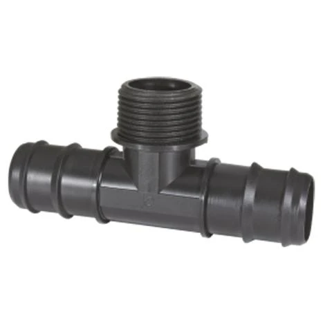 TRÓJNIK WCISK D20 x 3/4''x D20 do linii kroplujących 20 mm Poliext