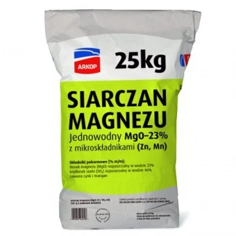 Siarczan magnezu 1-wodny  23Mg+46S + mikro 25KG Arkop