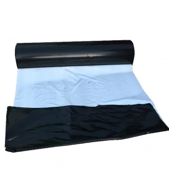 FOLIA ŚCIÓŁKUJĄCA ZAGONY BIAŁO-CZARNA - 0,05MM, SZER. 120CM, BEZ OTWORÓW