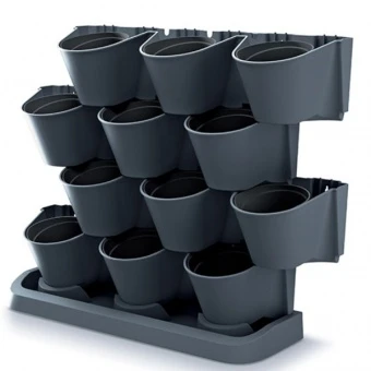 OGRÓD WERTYKALNY STOJĄCY CASCADE GARDEN ANTRACYT IO2W600S-S433