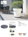 Platforma Jezdna (do przesuwania donic taras balkon) ANTRACYTOWY IPMR300-S433