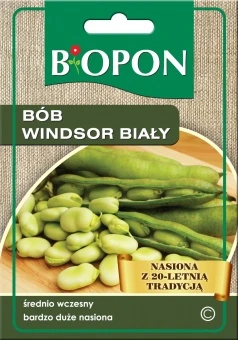 Bób Windsor Biały Nasiona 30 g Biopon