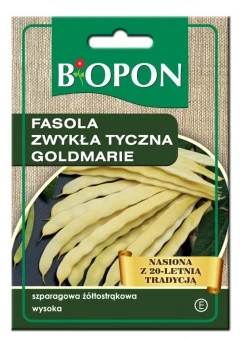 Fasola Zwykła Tyczna Goldmarie Nasiona 10 g