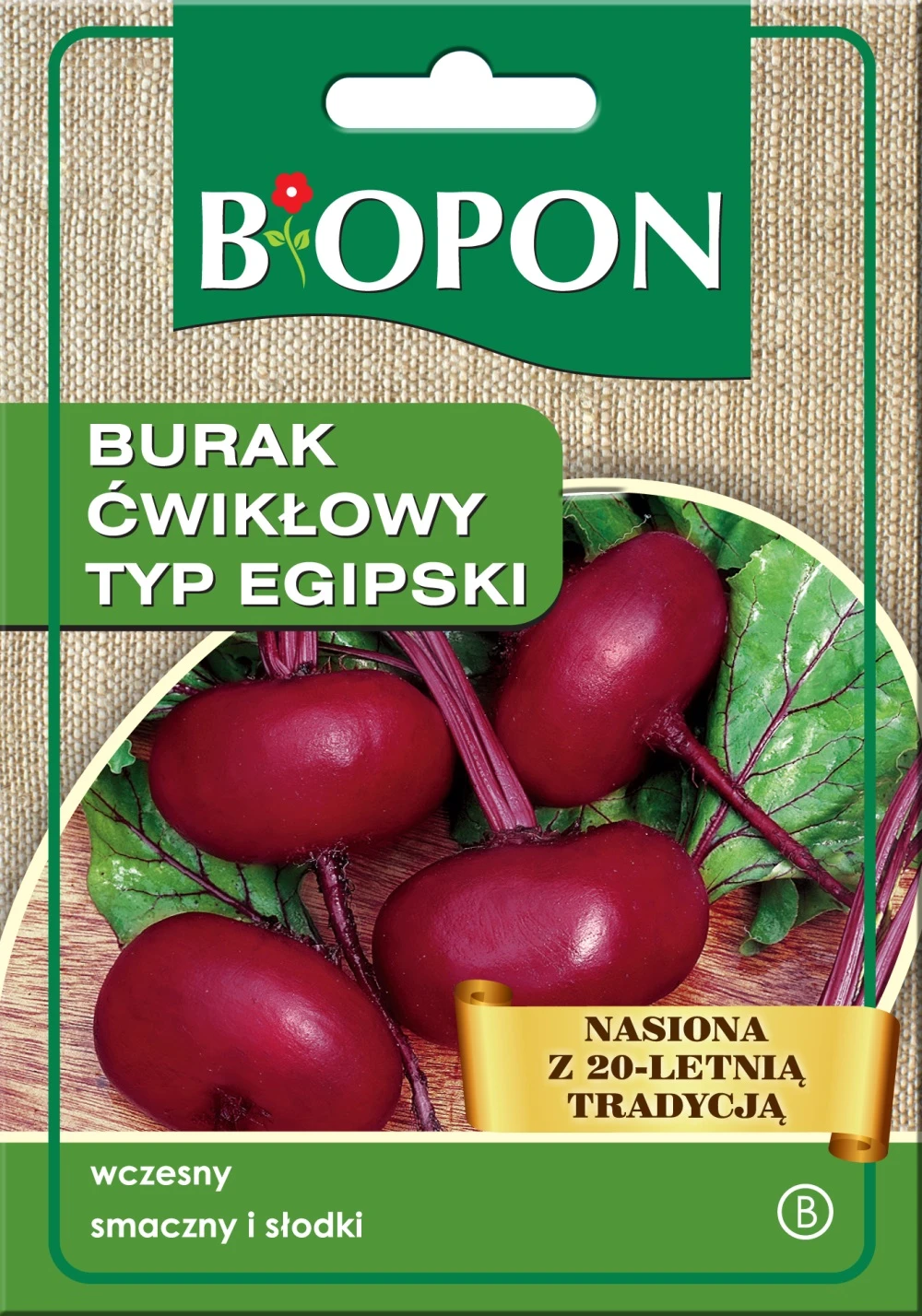 Burak Ćwikłowy Egipski Nasiona 15 g Biopon