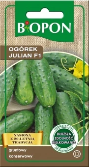 Ogórek Julian F1 Nasiona 2G + 50% Biopon