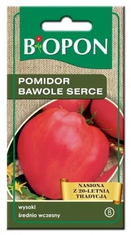 Pomidor Bawole Serce Nasiona 0,2 g Biopon