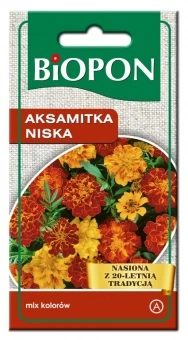 Aksamitka Niska Mieszanka Nasiona 1 g Biopon