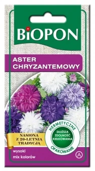 Aster Wysoki Chryzantemowy Mieszanka Nasiona 1 g