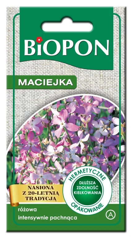 Maciejka Różowa Nasiona 3 g Biopon