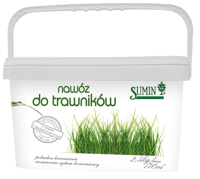 SUMIN NAWÓZ DO TRAWNIKÓW 2,5KG OPTYMALNY SKŁAD