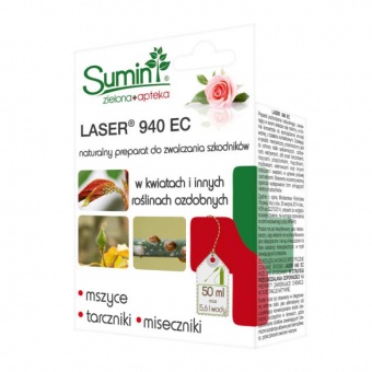 Laser 940 EC 50ML - na szkodniki kwiatów i innych roślin ozdobnych