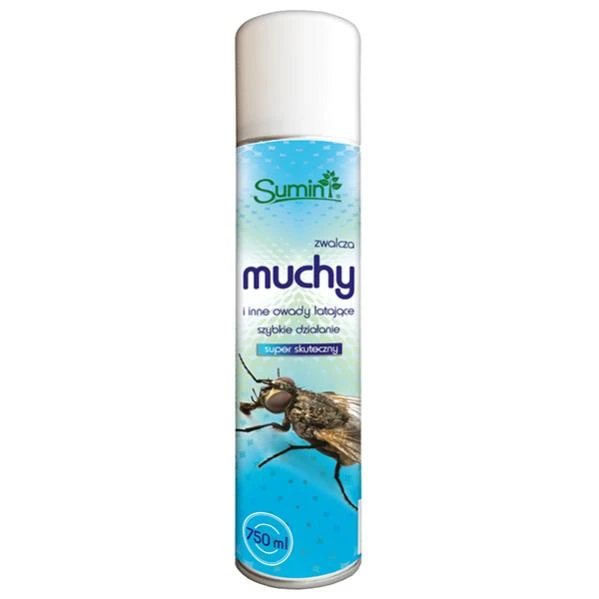 SUMIN AEROZOL DO ZWALCZANIA MUCH I INNYCH OWADÓW LATAJĄCYCH 750ML