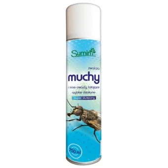 SUMIN AEROZOL DO ZWALCZANIA MUCH I INNYCH OWADÓW LATAJĄCYCH 750ML