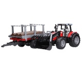 Kup razem BRUDER traktor Massey Ferguson z przyczepą 02046