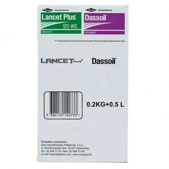 LANCET PLUS 125 WG 0,2KG + DASSOIL 0,5L