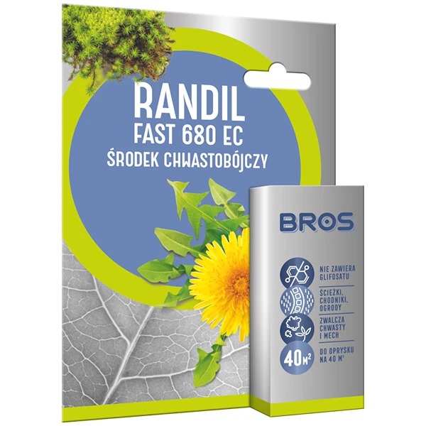 BROS RANDIL FAST 680EC 25ML ZWALCZA CHWASTY I MECH 