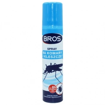 BROS SPRAY ODSTRASZA KOMARY KLESZCZE 90ML