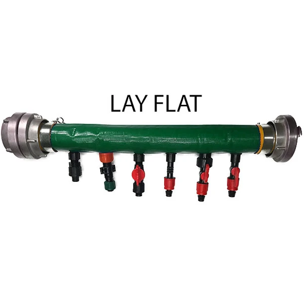 FLAT WĄŻ Płaski LAY FLAT do nawadniania 50mm HELIFLEX - 1m