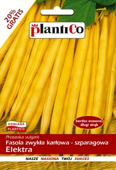 Fasola Szparagowa Żółta Elektra Nasiona 48 g