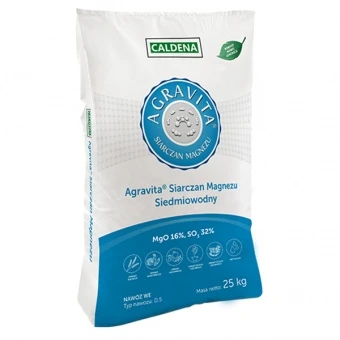 Siarczan magnezu 7-wodny AGRAVITA 16MgO+32SO3 25KG