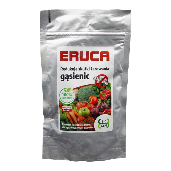 ERUCA 100G uszkodzenia gąsienice