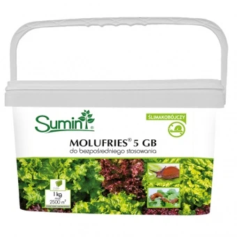Sumin Molufries 5 GB Zwalcza Ślimaki 1 kg