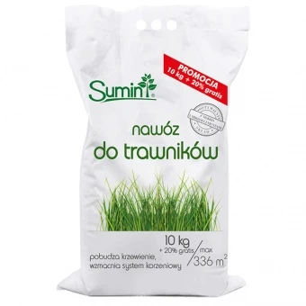 SUMIN NAWÓZ DO TRAWNIKÓW 10+2KG gratis OPTYMALNY SKŁAD
