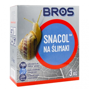 Bros Snacol 5 GB na ślimaki 3KG