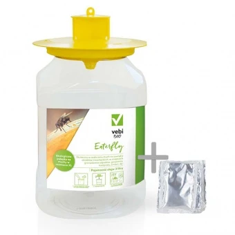 ENTERFLY pułapka na muchy wielekrotnego użytku 3l