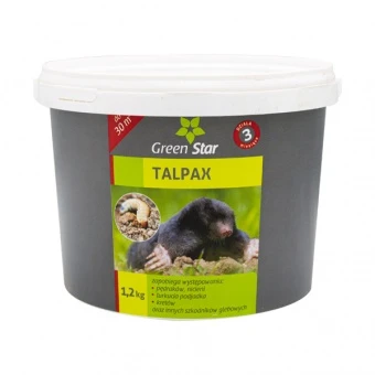 TALPAX 1,2KG  środek zapobiegający wyst. turkucia podjadka i kretów
